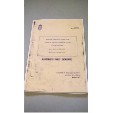 ILLUSTRATED PARTS CATALOGUE TRACTOR WHEELED FORK LIFT 4000LB ROUGH TERRAIN LIGHT MARK 1 AND 2 EAGER BEAVER MARK 1 AND 2